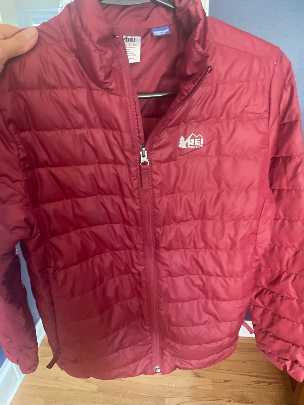 REI Kids' Quilted Puffer Jacket - rei cranberry